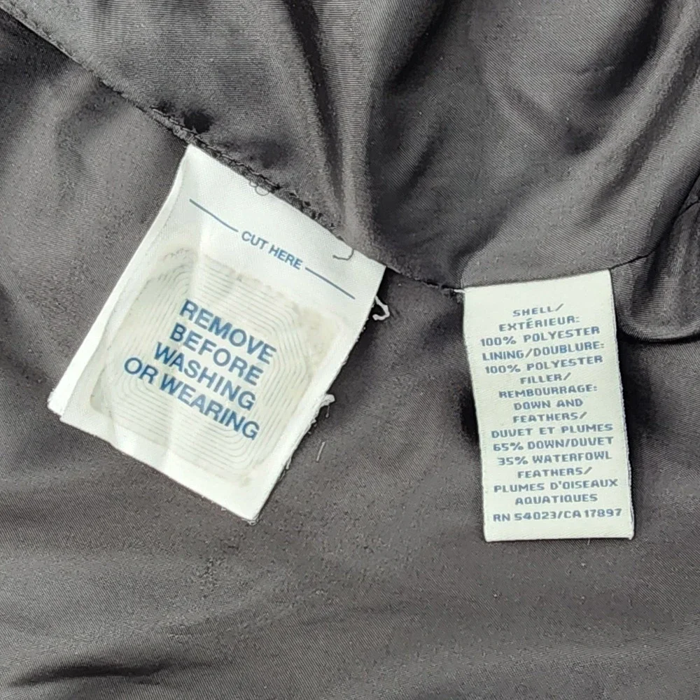 VINTAGE OLD NAVY PUFFER JACKET‎ VEST XL BLACK Y2K